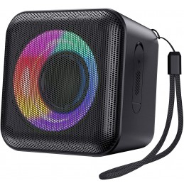 IPX7 Waterproof Portable Bluetooth Speaker, Sewowibo Wireless Bluetooth 5.1 Speaker with LED Light Show Rich Stereo Bass, Micro SD 24H Playtime, Outdoor Party Speaker TWS for Travel Beach Pool Shower IPX7 Waterproof Portable Bluetooth Speaker, Sewowibo Wireless Bluetooth 5.1 Speaker with LED Light Show Rich Stereo Bass, Micro SD 24H Playtime, Outdoor Party Speaker TWS for Travel Beach Pool Shower